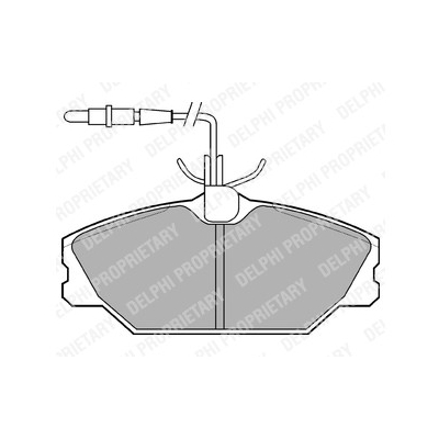 Klocek hamulcowy kpl rl492681